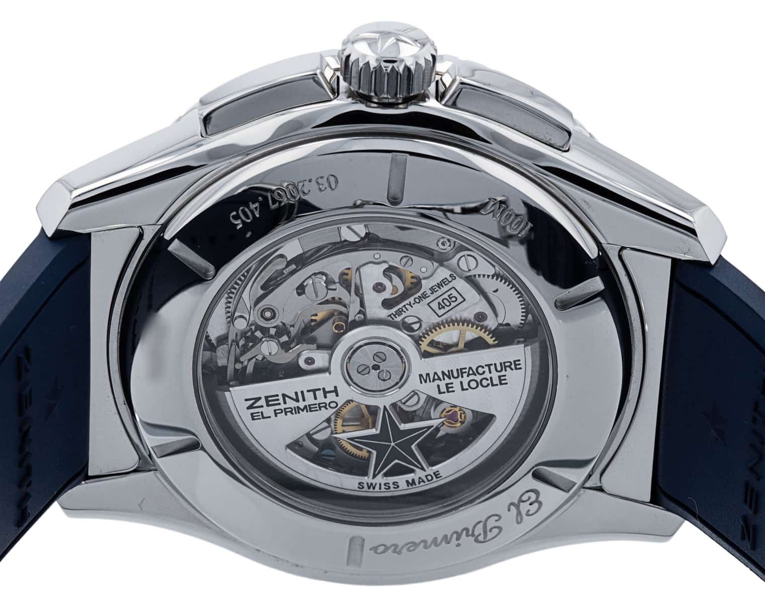 Zenith El Primero Stratos 03.2067.405/51.R514 Zenith El Primero Stratos 03.2067.405/51.R514